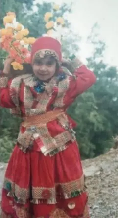 AYUSHI IAS Childhood Photo