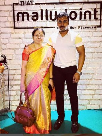 Selvanagarathinam IPS With her Mother