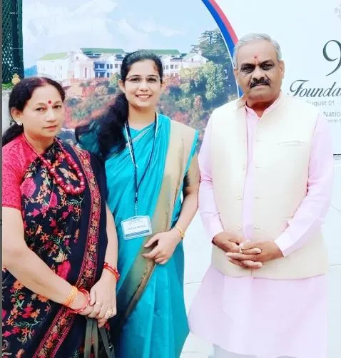 IAS Kritila Mishra Family