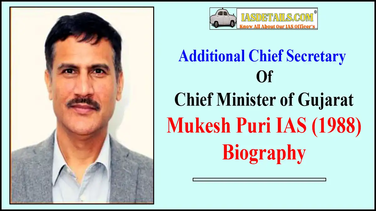 Pankaj Joshi IAS Biography
