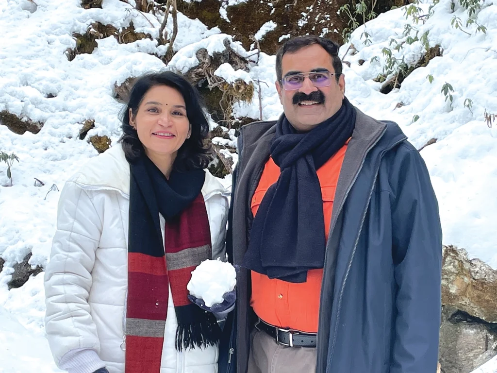 Rajeev Verma IAS With Her Wife Rachna Verma