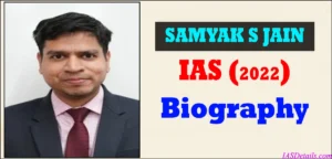 SAMYAK S JAIN Biography