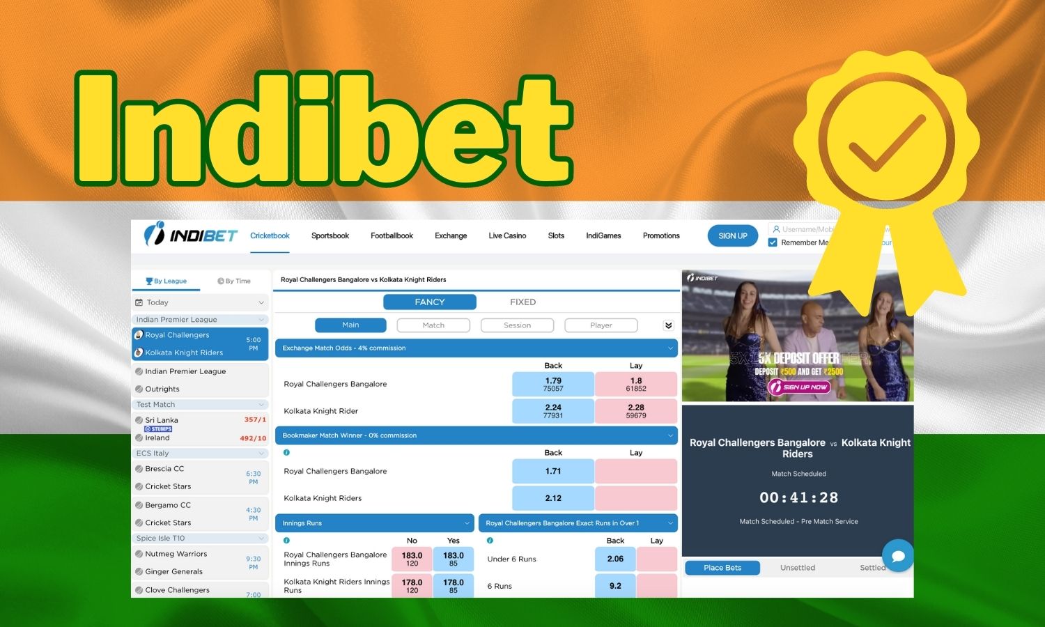 Indibet review