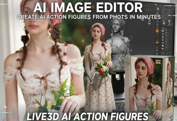Live3D AI Image Editor Create AI Action Figures