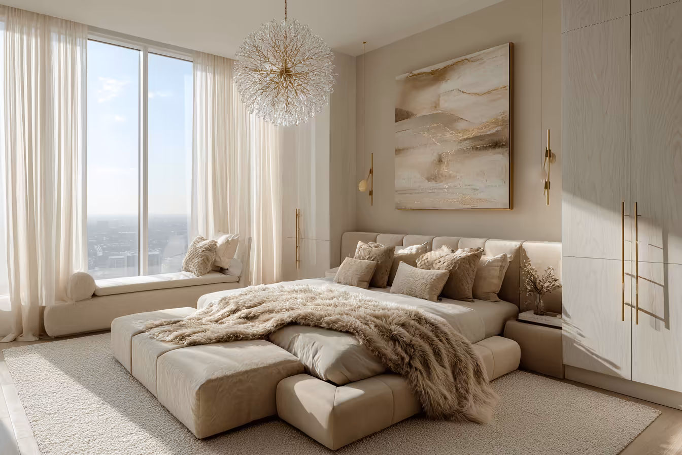 luxury small bedroom interior design modern indian style